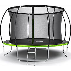 Батут Zipro Jump Pro Premium с внутренней сеткой 12FT 374 см
