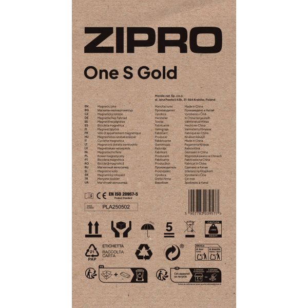 Магнітний велотренажер Zipro One S Gold