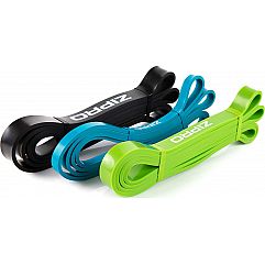 Zipro Powerband Нет данных, в комплекте разные уровни сопротивления, разноцветны..