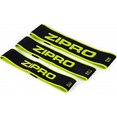Набор фитнес резинок Zipro Mini Band, черный, 3 шт.