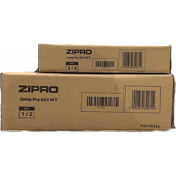 Батут Zipro Jump Pro с внешней сеткой 8FT 252 см