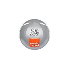 Ядро для штовхання з нержавної сталі Nordic Sport 5кг