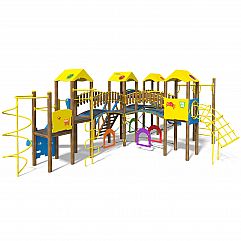 Игровой комплекс "Крепость-NEW" InterAtletika T904 NEW