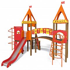 Игровой комплекс "Теремок" InterAtletika Т902М