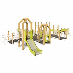 Игровой комплекс "Хуторок" InterAtletika TE835-PE-Base для детей с инв..
