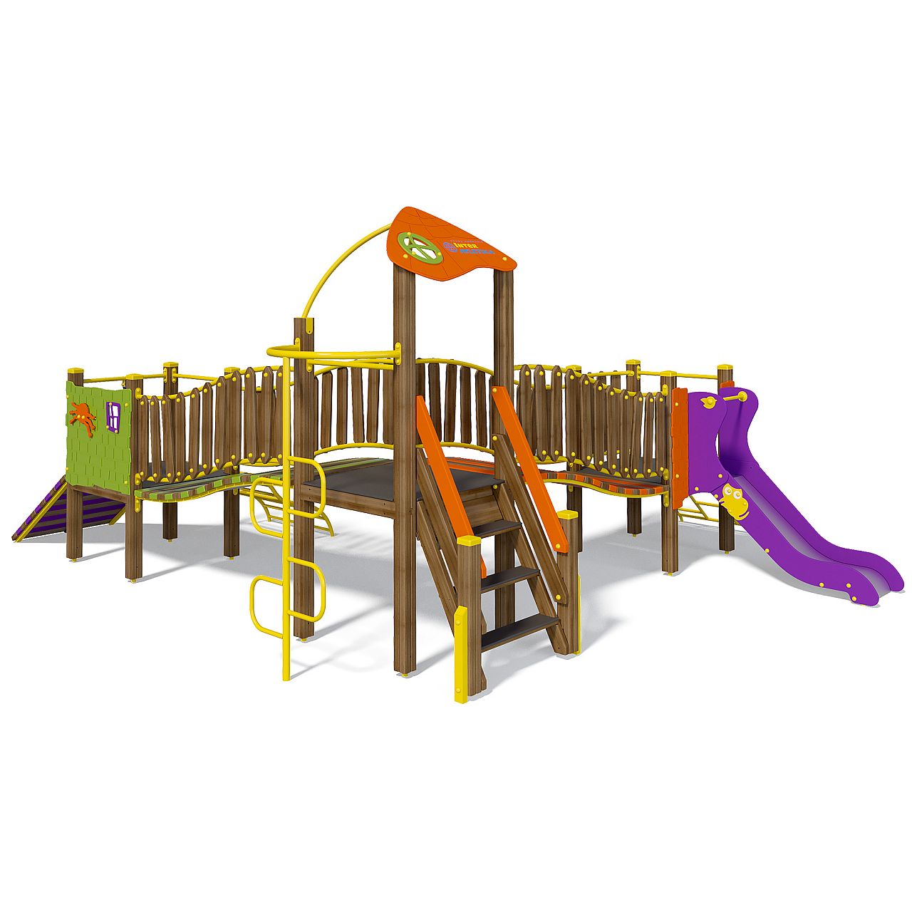 Игровой комплекс "Волна-NEW" InterAtletika TE812 NEW