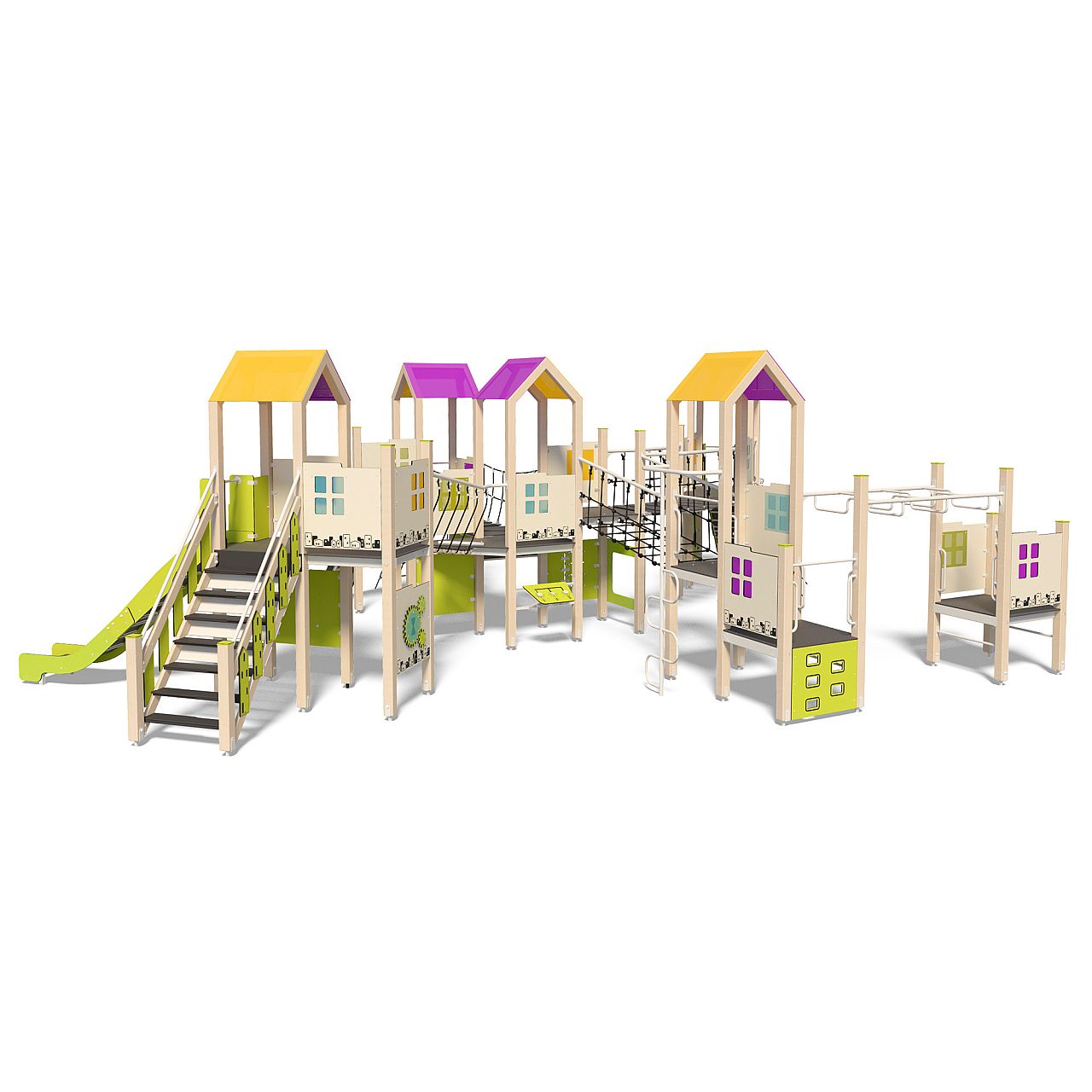 Игровой комплекс InterAtletika Big City-1 ТЕ931