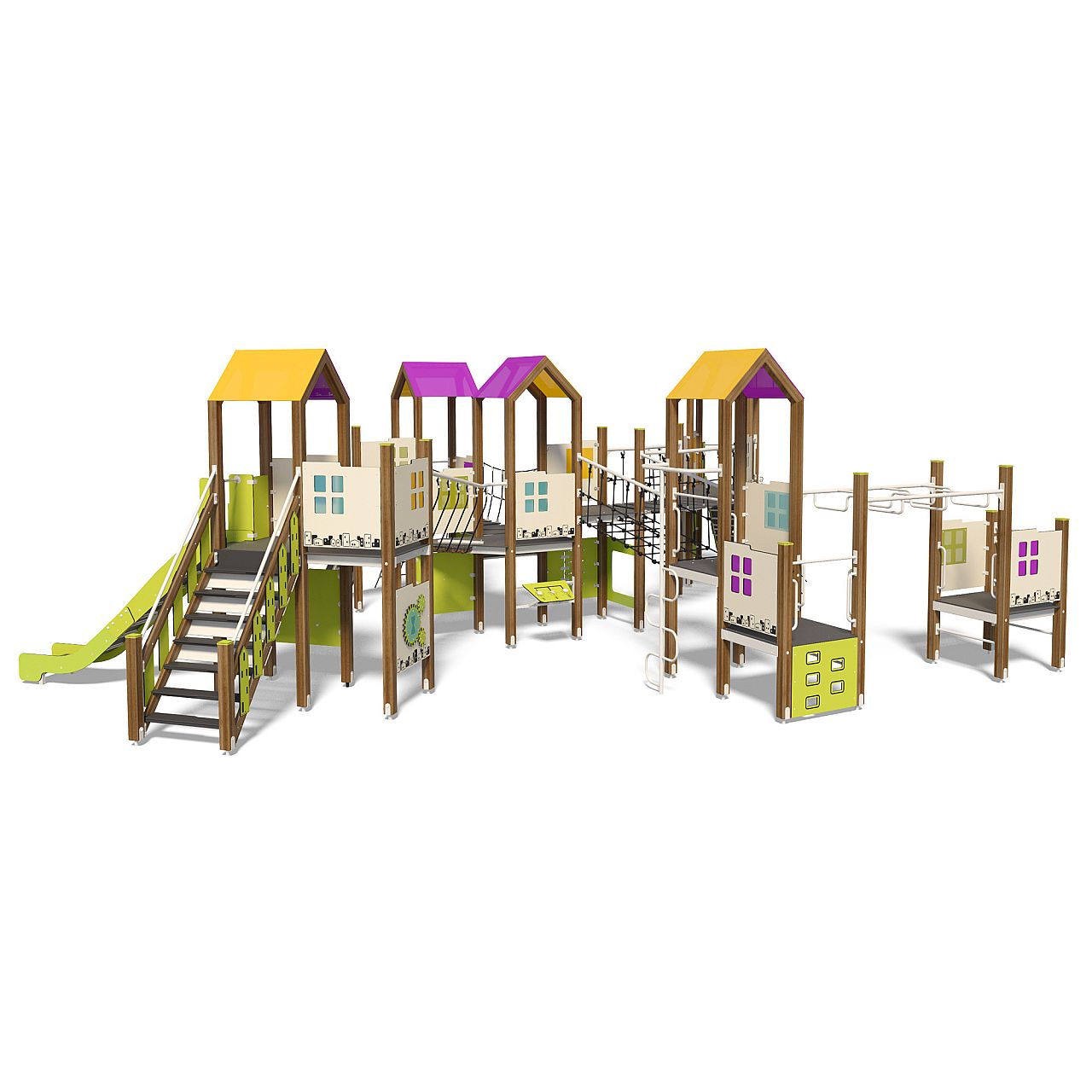 Игровой комплекс InterAtletika Big City-1 ТЕ931