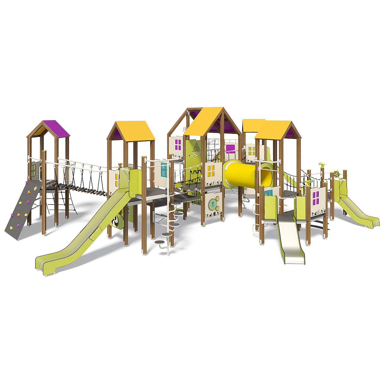 Игровой комплекс InterAtletika Big City-2 ТЕ932