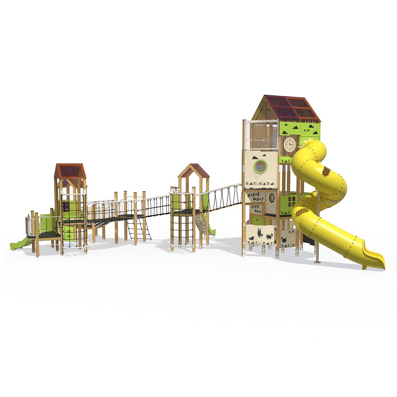 Игровой комплекс InterAtletika Big City-4 ТЕ934