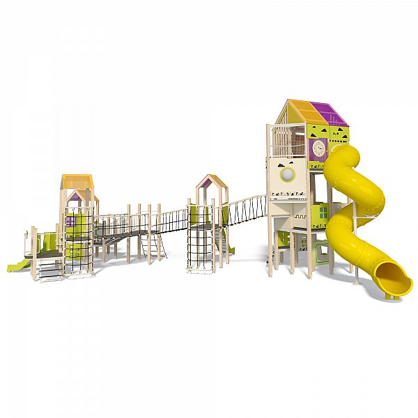 Игровой комплекс InterAtletika Big City-4 ТЕ934