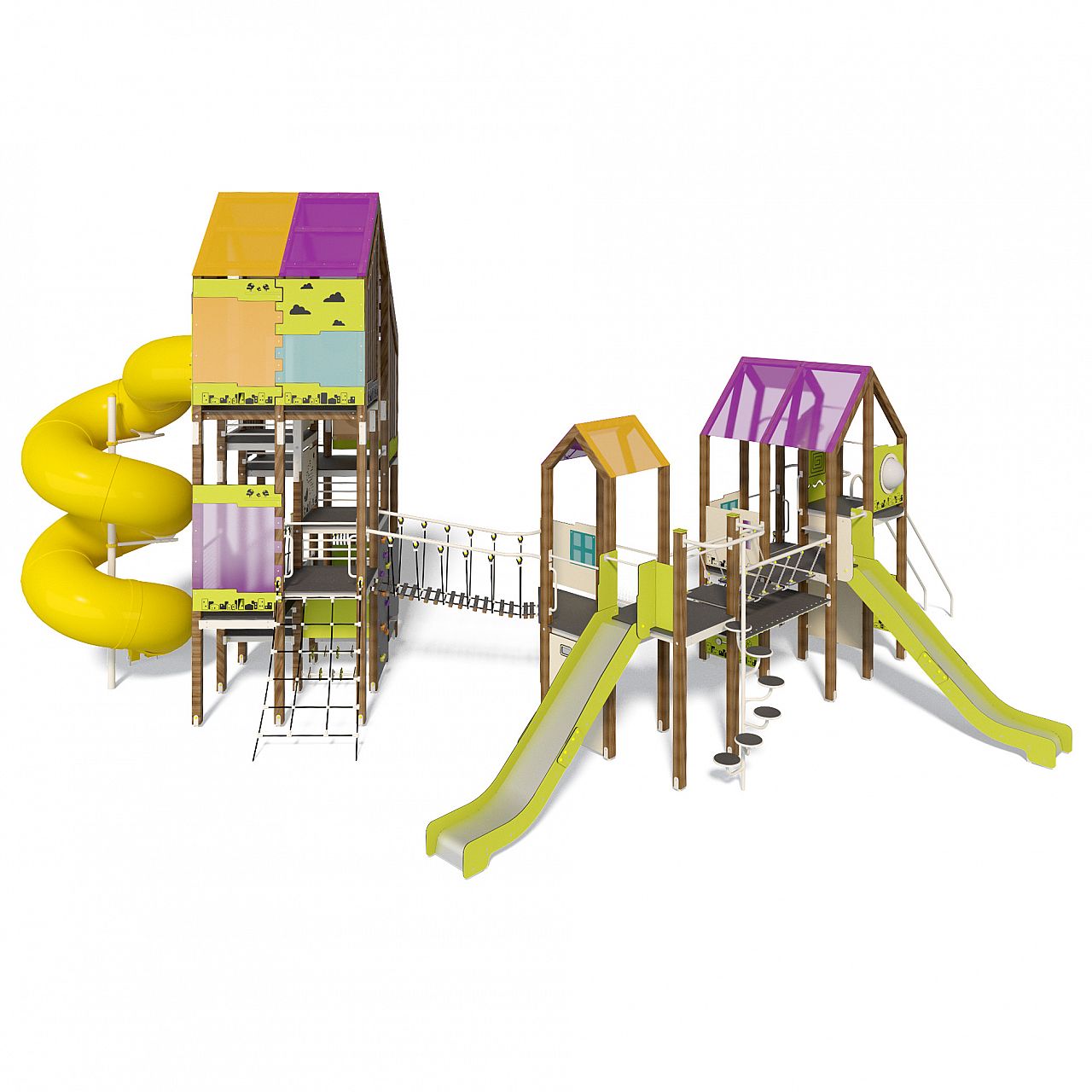 Игровой комплекс InterAtletika Big City-5 ТЕ935