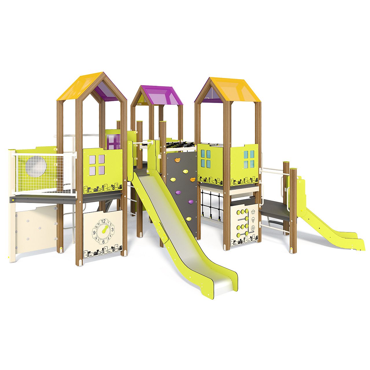 Игровой комплекс InterAtletika Big City-6 ТЕ936