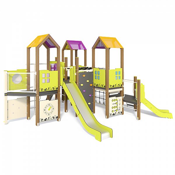 Игровой комплекс InterAtletika Big City-6 ТЕ936