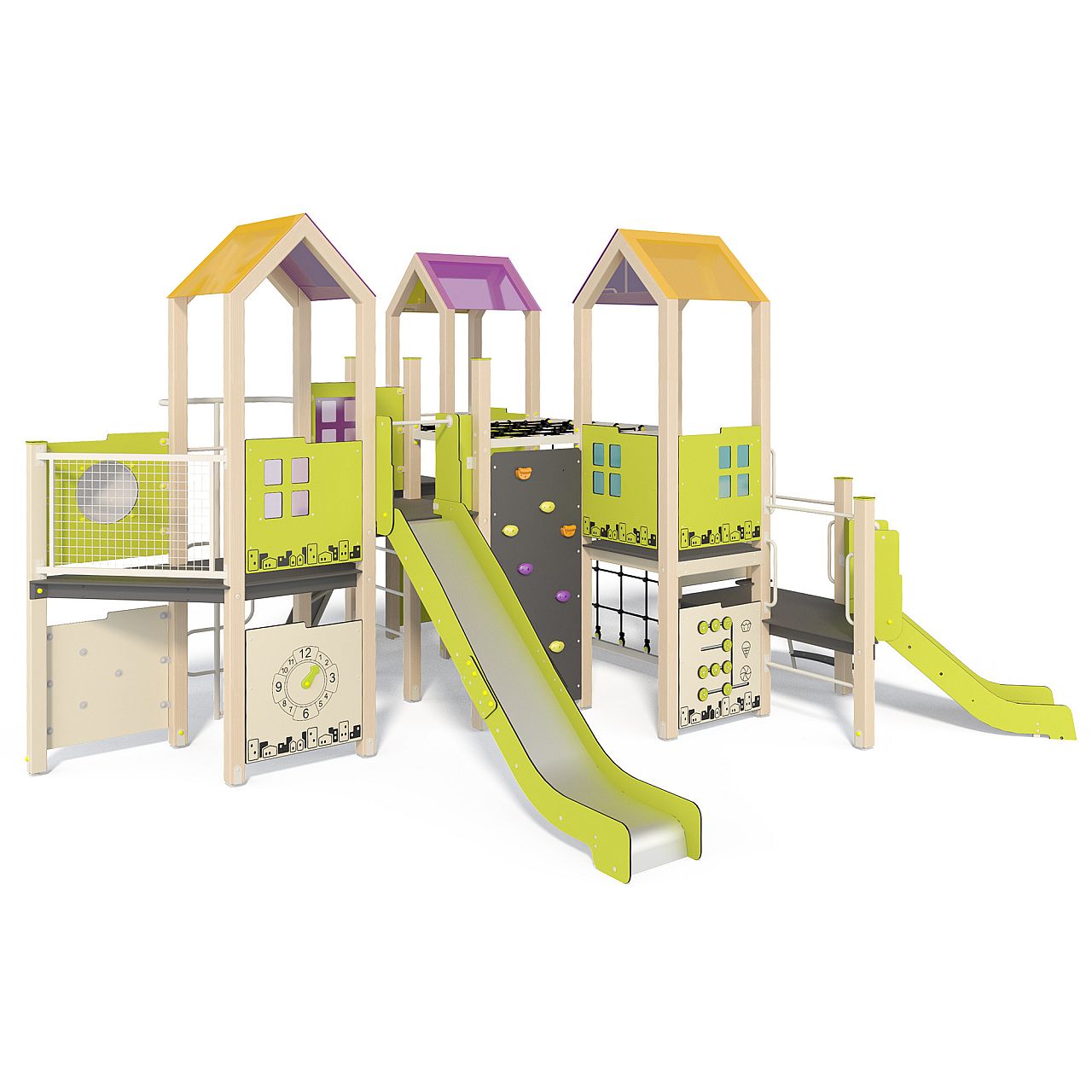Игровой комплекс InterAtletika Big City-6 ТЕ936