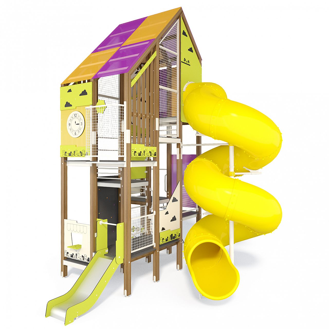 Игровой комплекс InterAtletika Big City-7 ТЕ937