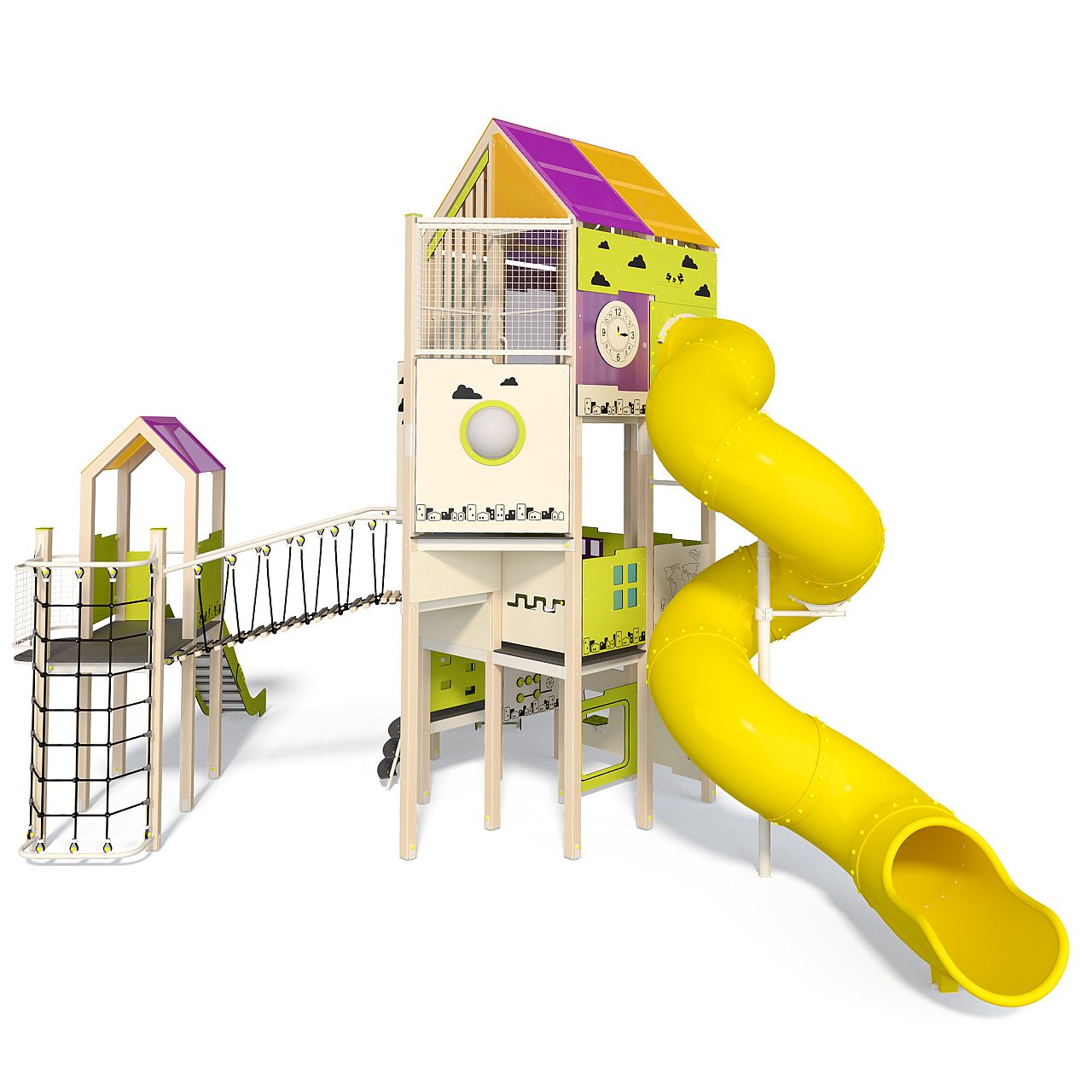 Игровой комплекс InterAtletika Big City-9 ТЕ939