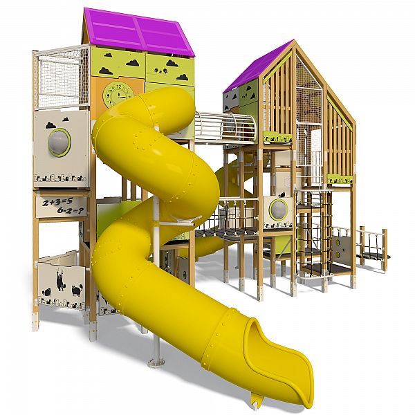 Игровой комплекс InterAtletika Big City-15 ТЕ940