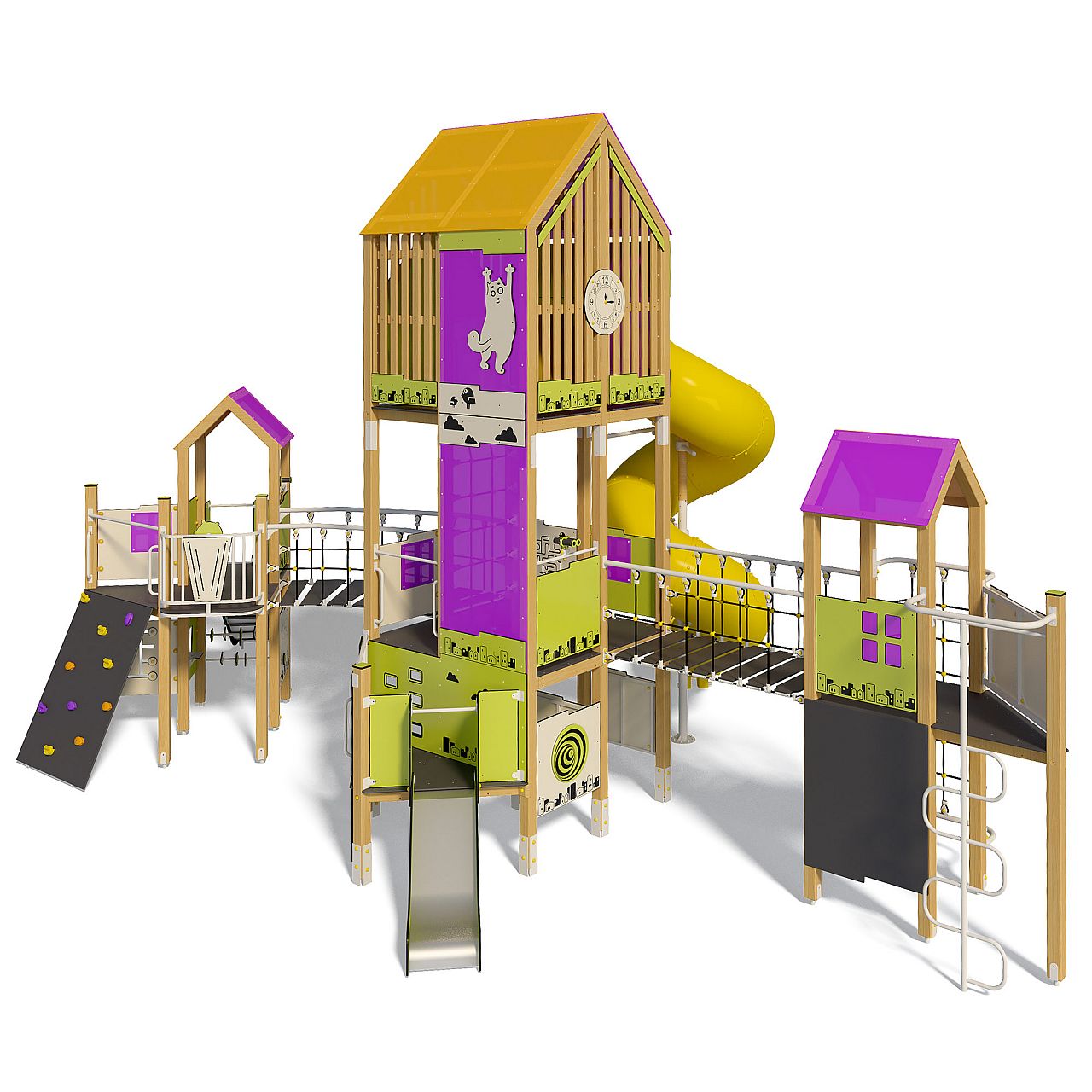 Игровой комплекс InterAtletika Big City-14 ТЕ944