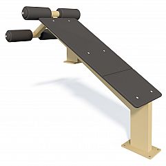 Скамья для пресса обратная приставная InterAtletika KF816-3