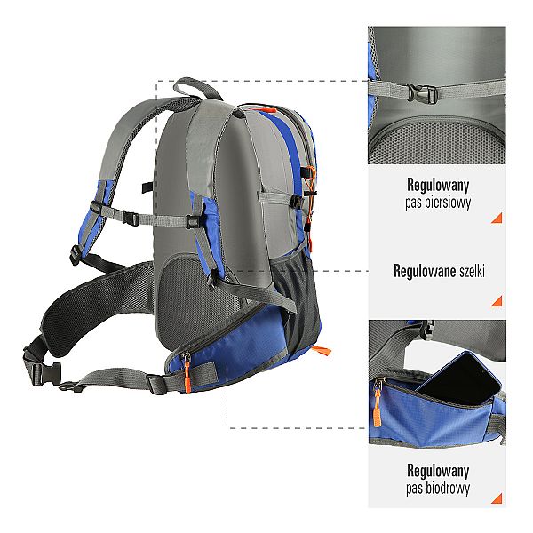 Рюкзак туристичний Nils Camp Bessegen CBT7107 синій