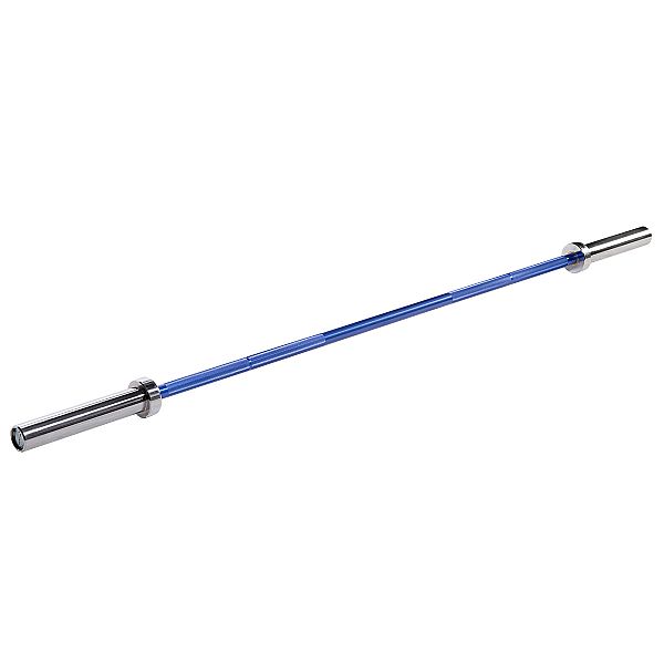 Гриф олимпийский алюминиевый для кросс-тренинга 1.83м HMS Premium GA68, синий