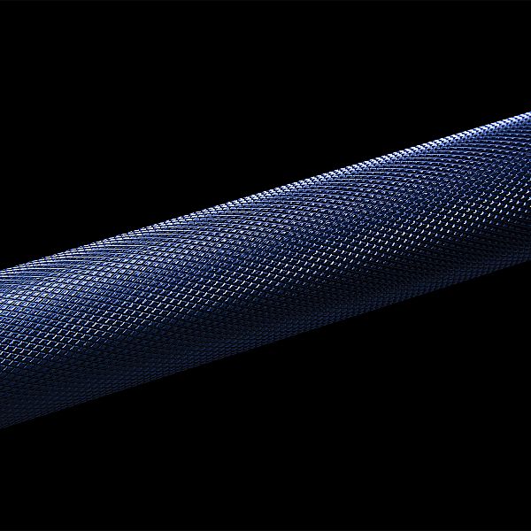 Гриф олимпийский алюминиевый для кросс-тренинга 1.83м HMS Premium GA68, синий