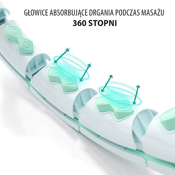 Хула-хуп з тягарцем та лічильником HMS Set HHW06, зелений