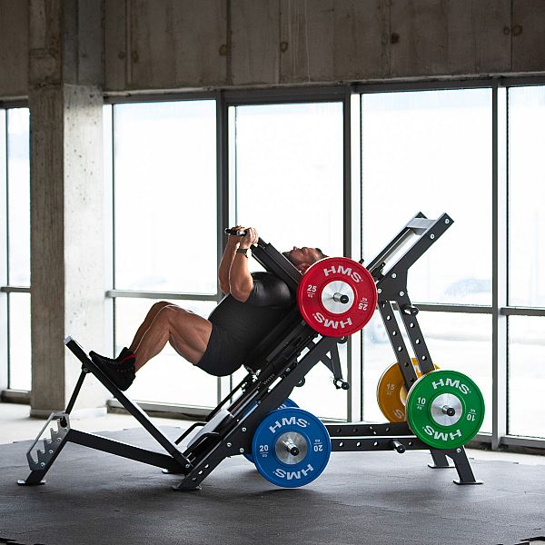 HMS LP3175 - Тренажер для присідання та жиму ногами гак-машина