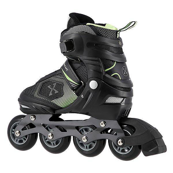 Роликові ковзани Nils Extreme NA9080 розм. S 31-34 чорно-зелений