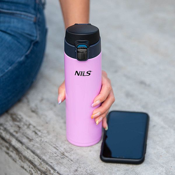 Термопляшка Nils NCB28 рожева