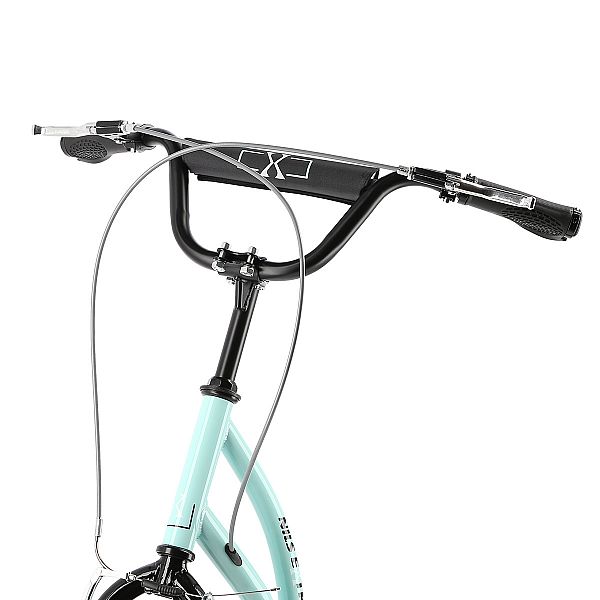 Самокат з пневмоколесами 16/12'' Nils Extreme WH238 м'ятний
