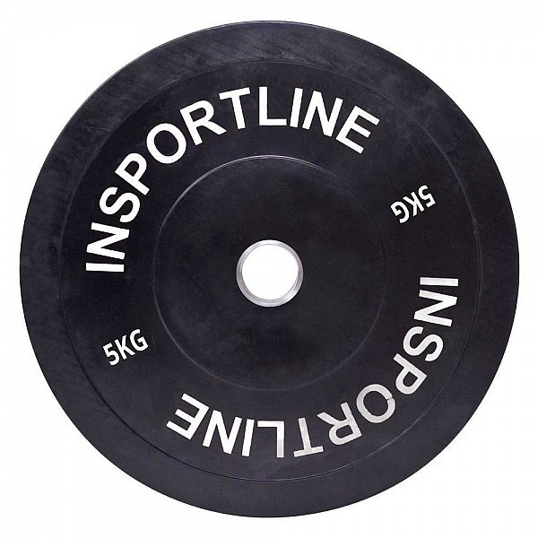Набір олімпійських гумових дисків inSPORTline Bumper Plate