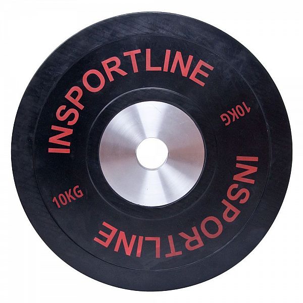 Набір олімпійських гумових дисків inSPORTline Bumper Plate