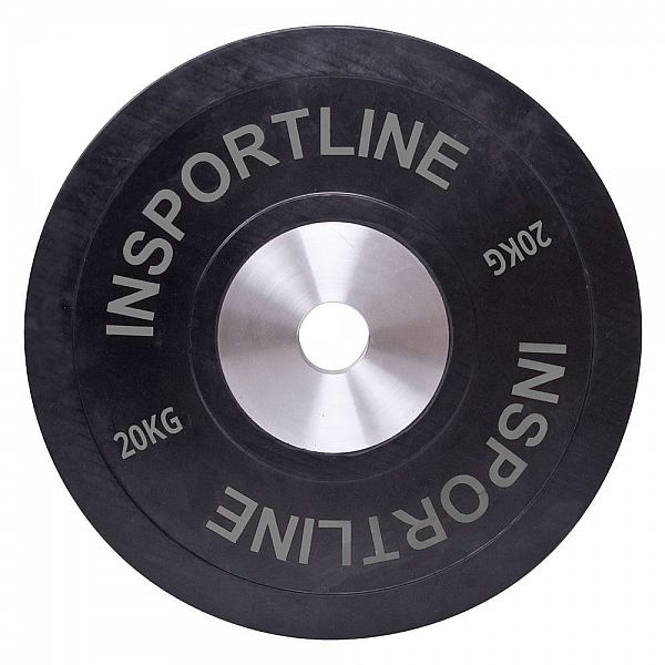 Набір олімпійських гумових дисків inSPORTline Bumper Plate
