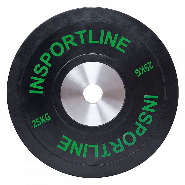 Набір олімпійських гумових дисків inSPORTline Bumper Plate