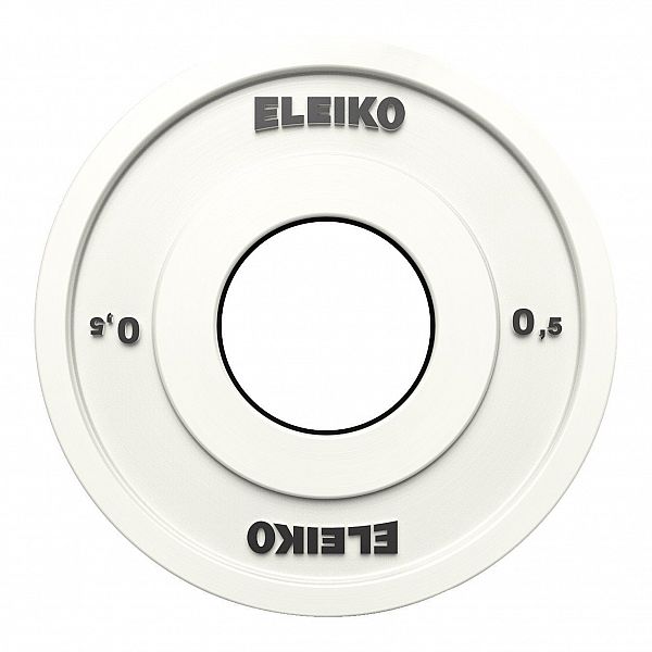 Диск соревновательный и тренировочный для тяжелой атлетики Eleiko - 0.5 кг