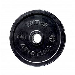 Диск гумовий InterAtletika LCA026-M 15 кг
