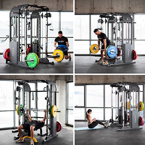 HMS Cyklop 4 - професійна силова станція з тренажером Сміта