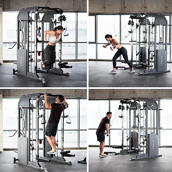 HMS Cyklop 4 - професійна силова станція з тренажером Сміта