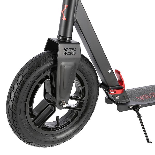 Самокат з пневмоколесами Nils Extreme HC300 червоний