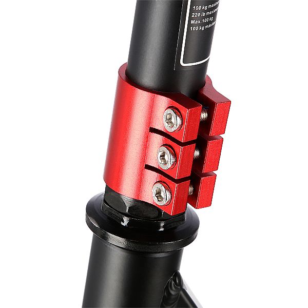 Самокат з пневмоколесами Nils Extreme HC300 червоний