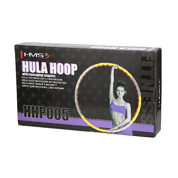 Хула-хуп 85см HMS HHP005 сіро-жовтий