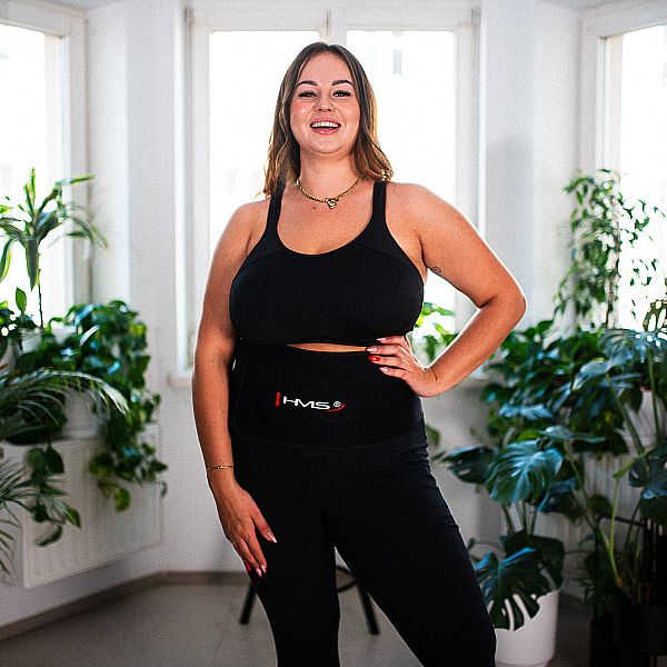Хула-хуп з тягарцем HMS Plus Size Set HHW12, зелений