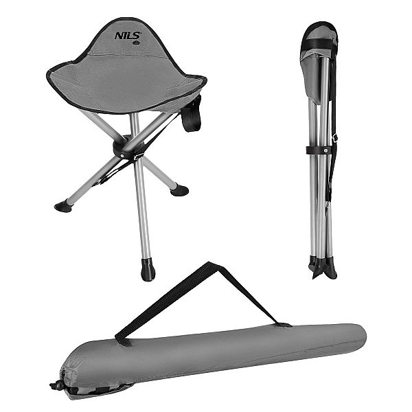 Туристичний табурет Nils Camp NC3008 сірий