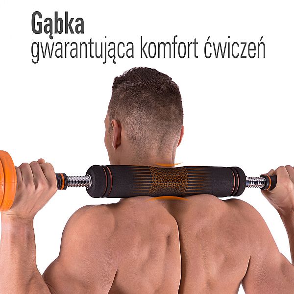 Наборная штанга + гантели + гири HMS SGZ215 PRO 6в1 16кг