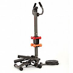 Твіст-степпер inSPORTline EasyStep 3 в 1 з гантелями