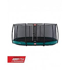 Батут Berg Grand Champion InGround 520cm Green сеткою Deluxe