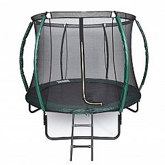 Батут Fit-On із захисною сіткою Maximal Safe 8ft (252cм)