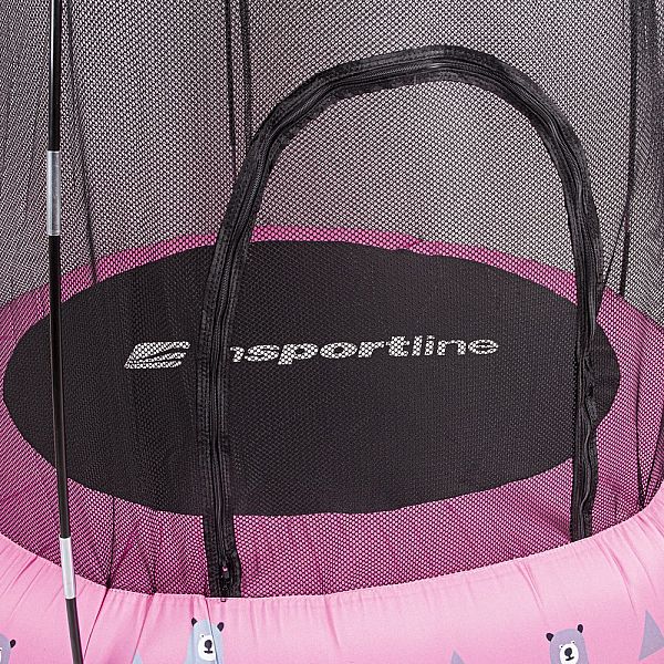 Дитячий надувний батут inSPORTline Nufino 120см рожевий